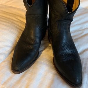 Black Frye ankle boots!